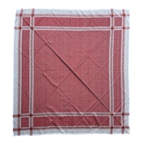 Keffieh palestinien classique à carreaux, écharpe arabe Shemagh, Ghutra saoudienne, foulard carré en coton pour musulmans, grand turban Arafat