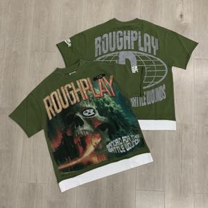 Camisetas de Alta Calidad, 100% Algodón Grueso, Estilo Informal, Nueva Colección, Marca de Moda Urbana, Manga Corta para Hombre - Product Image 1