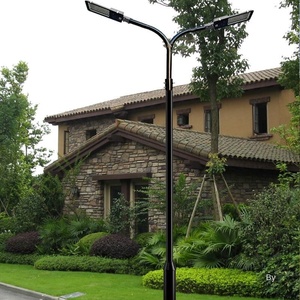 Poteau d'éclairage public en alliage d'aluminium LED IP65 Garantie 10 ans Contrôle par détecteur de mouvement Personnalisable 60-76 poteaux disponibles - Product Image 4