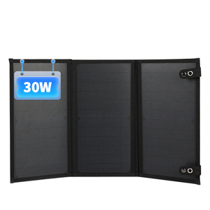 Paneles Solares Flexibles Plegables de 30W para Uso Doméstico, Resistentes al Agua IP65, 22% de Eficiencia, Silicio Monocristalino + Tela - Product Image 1