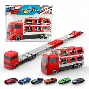 Juguete de Auto de Carreras Moderno Toysrunner DT1125, Modelo Fundido a Presión, para Niños, Plástico ABS, Escala 1:50, Accionamiento por Fricción, Puertas que se Abren - Product Image 1
