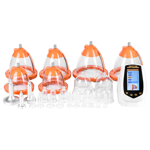 Masseur de poitrine multifonctionnel à succès : Absorption et libération de micro-électricité, vibration, lumière rouge, équipement de beauté pour le soin des seins - Product Image 1