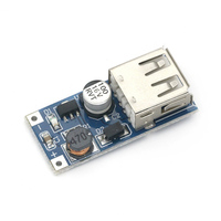 Cargador de Batería Externa DC-DC de 0.9V-5V a 5V 600MA, Módulo Convertidor Elevador de Voltaje, Circuito de Carga con Salida USB