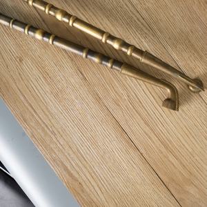 Pipa para fumar de latón largo tradicional Pipa de tabaco duradera desmontable - Product Image 2