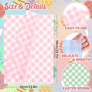 Spring Plaid Floral <b>Wrapping</b> <b>Paper</b>, Bouquet & Gift Packaging Material, Hot-Selling Style <b>Paper</b> for Flower Arrangement - Product Image 4