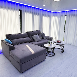 Casa Flotante de Lujo de Aluminio con Motor Fuera de Borda Yate para Deportes Acuáticos y Pesca en Río - Product Image 5