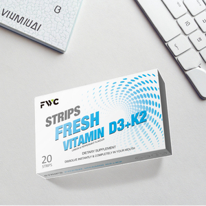 OEM ODM <span class=keywords><strong>Vitamin</strong></span> D3, <span class=keywords><strong>K2</strong></span> Strip portabel suplemen makanan - Product Image 2