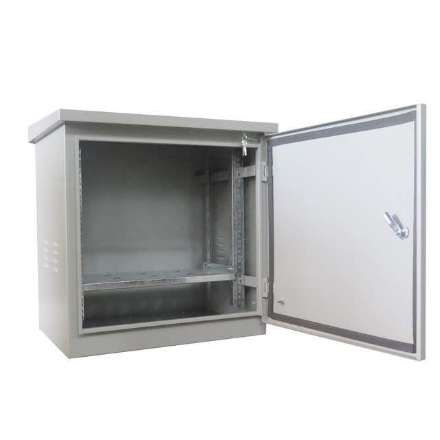 6u 9u 12u Outdoor Battery Cabinet Custom 19inch Telecom Waterproof Metal Cabinets IP45 IP55 Server