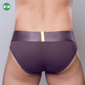 <strong>Personalised</strong> logo Wide Waistband Backless Jockstraps Dark Brown Cotton Jockstrap for Men Full Customization Male Sexy Underwear - Product Image 5