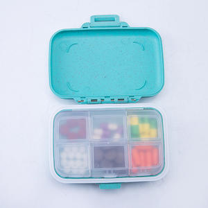 Mini Portable Pills Organizer Case PillBox <b>Tablet</b> Storage <b>Container</b> Weekly Medicine Pill's Box Pill Case Drug Dispense - Product Image 6