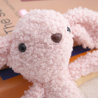 Porte-clés Lapin en Peluche Mignon Bouclé, Mini Lapin en Peluche à Longues Oreilles, Breloque de Sac, Porte-clés Animal en Peluche Doux, Vente en Gros pour Cadeau Enfant