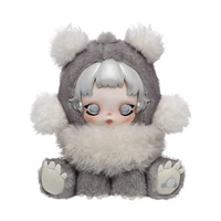 Vente en gros de poupées en peluche POP MART SP Bear Rebel, collection mignonne, jouet exquis, cadeau pour les fans