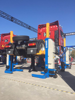 Maxima FC75W Kabellose Mobile Vier-Säulen-Hebebühne für Nutzfahrzeuge Schwerlast-Hebebühne Hydraulische Hebebühne für Anhänger und Transporter