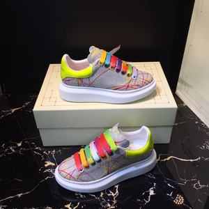 Calzado Deportivo Casual Ligero y Transpirable de Alta Gama MQ, Marca de Diseño de Moda, Decoración de Diamantes MQ, Parte Superior de Malla Blanca - Product Image 2