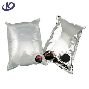 Bib Bag In Box Wine Custom Aseptic Aluminium Plastic Packaging Wine Dispenser BIB Valve Drink Bag Liquid For Drinking