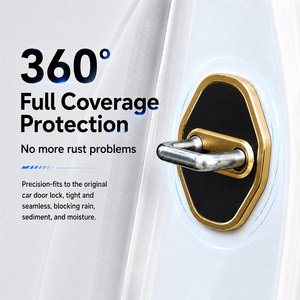 Innofit Funda de TPU de alta calidad para cerradura de puerta de coche para <span class=keywords><strong>Mazda</strong></span> LYNK&CO Hyundai Honda Jaguar Landrover Kia - Product Image 3