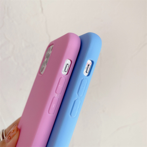 <span class=keywords><strong>Cover</strong></span> posteriore in TPU smerigliato morbido Color caramella per <span class=keywords><strong>iPhone</strong></span> 6s 6 plus 7 8 plus 11 12 13 14 pro max xr <span class=keywords><strong>xs</strong></span> - Product Image 4