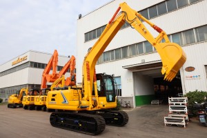 Excavatrice sur chenilles robuste CDM6135 13,6T, vitesse de déplacement 5,5 km/h, rotation 11,9 tr/min, machine de terrassement, meilleure offre - Product Image 3