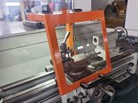 Tour à métaux manuelle à grande vitesse de coupe, pour travaux de mécanique, avec banc à écartement, pour petites pièces mécaniques