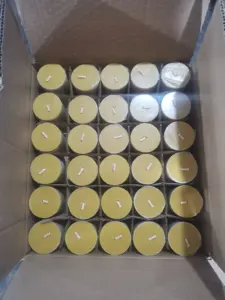 China Company Best Seller Natural Beeswax Pillar Candle