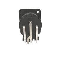 Dongguan ODM fabricant 90 degrés 4 broches châssis montage sur panneau femelle HPC Speakon socket neutrik XLR Connector