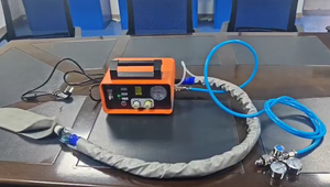 Ventilateur portable pour animaux EURVET, équipement vétérinaire, machine respiratoire d'urgence, transport en <span class=keywords><strong>ambulance</strong></span>, clinique vétérinaire - Product Image 4