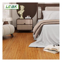 Plancher en vinyle de luxe PVC SPC gris imperméable, résistant à l'usure, à emboîtement, taille personnalisable, pour salon et chambre à coucher