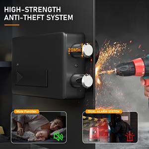 Electronic Secure Depository Spare Key <strong>Lock</strong> Safe <strong>Secret</strong> Hidden Storage Safe Box in Home or Office Safe Locker - Product Image 6