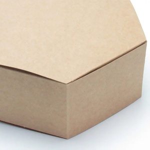 Wholesale Luxury Kraft Paper Hexagon Cake Pastry Gift <b>Box</b> 10x10x10 - Product Image 5