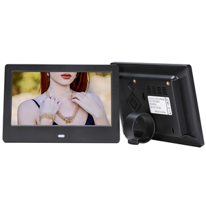 7 8 10 inch Khung ảnh kỹ thuật số với vật liệu acrylic MP4 vòng lặp <span class=keywords><strong>video</strong></span> & hình ảnh phát lại chức năng đồng hồ <span class=keywords><strong>video</strong></span> máy nghe nhạc quảng cáo - Product Image 2