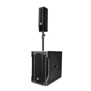 Multifunzione dj bass colonna outdoor line array speaker colonna con BT