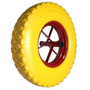 รถเข็นล้อยาง SR2400รถสาลี่สำหรับงานหนักรถเข็นล้อยางสำหรับใช้ในสวนอุตสาหกรรมชุบสังกะสี - Product Image 4