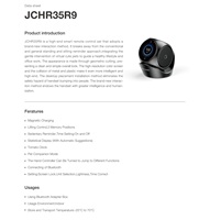 Control Remoto Inteligente con Pantalla Táctil a Color JIECANG XiaoFang CUBEPILOT para Escritorio Eléctrico de Altura Ajustable