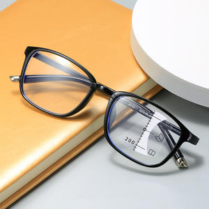 2025 <span class=keywords><strong>nuevas</strong></span> <span class=keywords><strong>lentes</strong></span> <span class=keywords><strong>progresivas</strong></span> de bloqueo de luz azul TR90 gafas de lectura multifocales Unisex marco cuadrado blanco PC Material gafas - Product Image 1