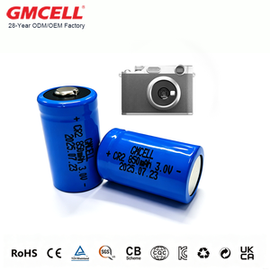 Vente en gros de piles au lithium primaires cylindriques 3V CR2 850mAh Li-MnO₂ pour appareil photo - Product Image 2