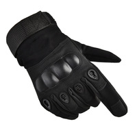 Precio de fábrica Guantes deportivos tácticos de medio dedo y dedo completo Nudillo de cuero de motocicleta transpirable para acampar Moto mejorado