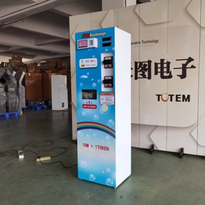 Machine à changer les pièces de monnaie <span class=keywords><strong>Euros</strong></span> à la machine d'échange de pièces de monnaie Dollar à échange de pièces pour imprimante de bibliothèque Laverie City Shop Washeteria - Product Image 4