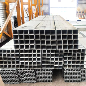 Tubería de sección <span class=keywords><strong>rectangular</strong></span> hueca galvanizada 100x50 Tamaños 6m Longitud ERW Técnica EN Estándar con servicio de procesamiento de corte - Product Image 3