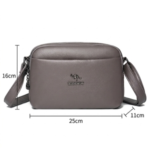 Nouveaux sacs en <span class=keywords><strong>cuir</strong></span> PU 2026, sacs à main pour femmes, sacs à bandoulière à chaîne pour femmes, sacs messagers, grande capacité, <span class=keywords><strong>sac</strong></span> carré pour femmes - Product Image 2