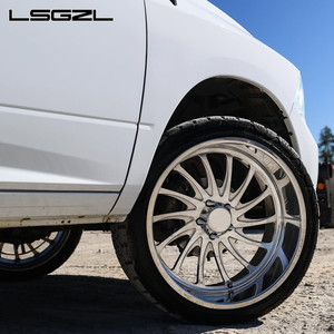Llantas de aleación forjadas Lsgzl Deep Dish 24x12 26x16 8x180 8x165.1 6x139.7 6x5.5 8x6.5 personalizadas para camionetas Silverado 2000 <span class=keywords><strong>3000</strong></span> - Product Image 2