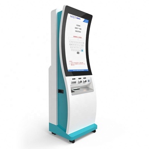 Kiosco de Autoservicio con Pantalla Táctil Curva de 32'' y Diseño Elegante, Ventilación de Refrigeración R1800, Exportación de Recibos y Pago - Product Image 1
