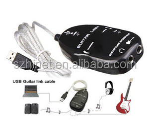 하이핑 기타 인터페이스 케이블/와이어 <span class=keywords><strong>USB</strong></span> 기타 링크 케이블 소프트웨어 다운로드 - Product Image 4