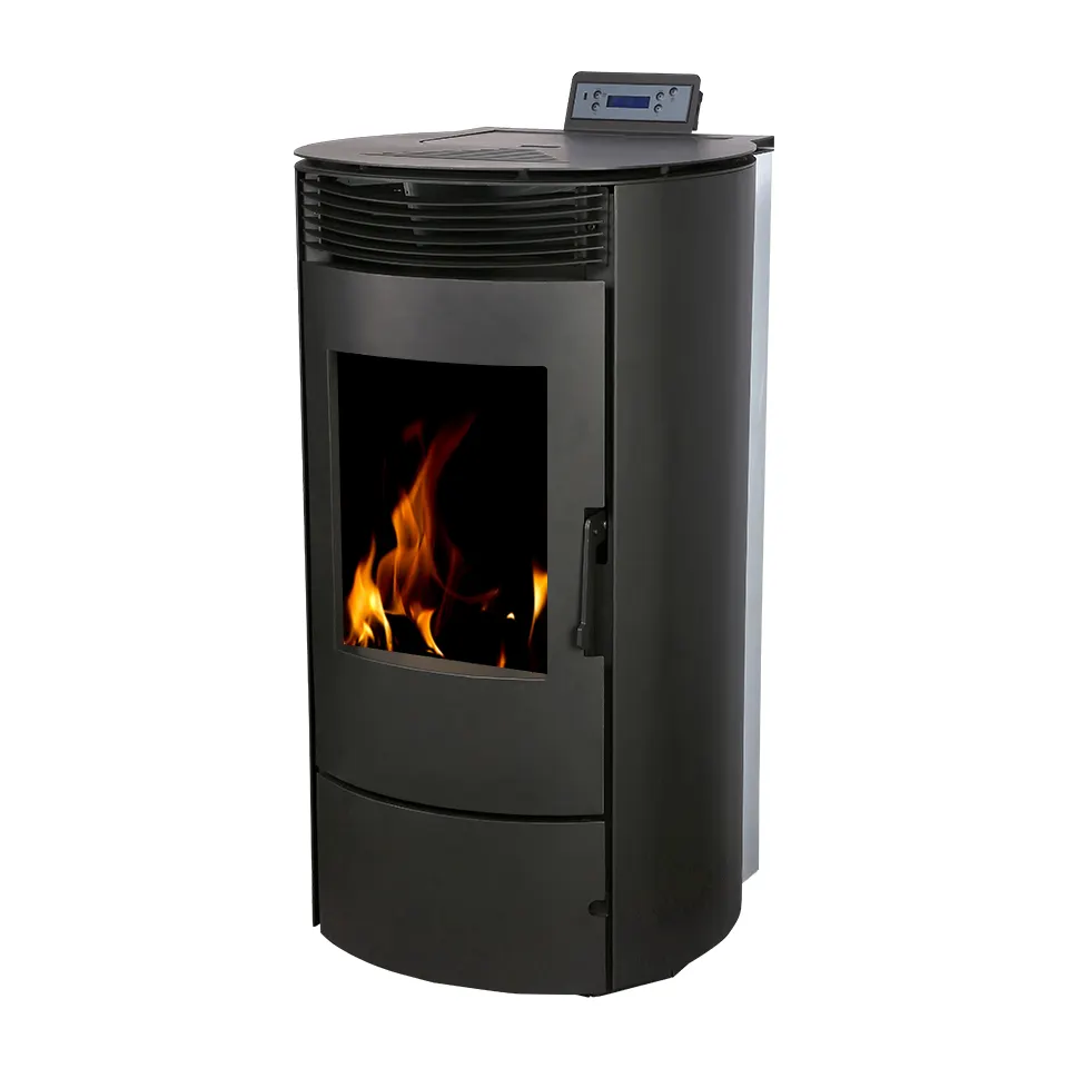 FLAMME VERTE7STARS READYモダンウッドバイオマスペレットバーニングストーブウッドバーニングファイヤーヒーター暖炉家庭用