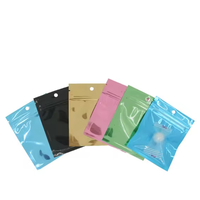 Recyclable Givré Couleur Gravure Imprimé PET & PE En Plastique Sac À Fermeture Éclair Stand up Pouch pour Scellé Bijoux Alimentaire Emballage