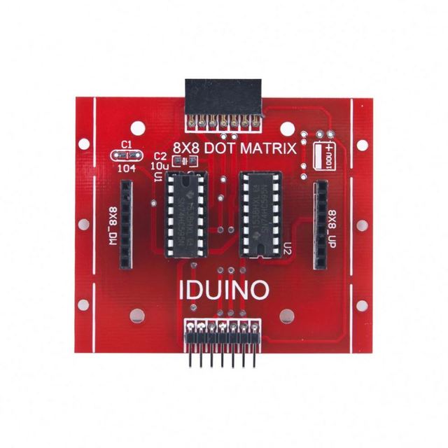YE 8x8 LED Dot Matrix Display Module Without Dot Matrix Cascadable Design for Multi-Panel Applications