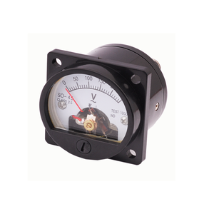 Voltí<span class=keywords><strong>metro</strong></span> de CC de Bobina Móvil Redonda SO-45, Medidor de Voltaje Eléctrico con Escala <span class=keywords><strong>Digital</strong></span> - Product Image 1