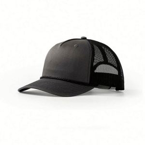Gorra Trucker de Malla de 5 Paneles Personalizada al por Mayor con Bordado 3D, Diseño de Personaje de Moda Unisex, Gorra Snapback de Verano con Cuerda - Product Image 6