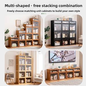 Estantería Multifuncional de Madera/Bambú, Moderna y Sostenible, de Múltiples Niveles, para Almacenamiento y Organización - Product Image 2