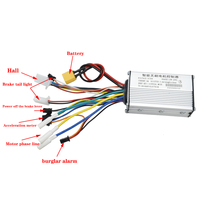 TF-100 Scooter électrique Instrument affichage 36V 48V moteur Intelligent sans balais 5pin 6pin Kit de contrôleur pour Kugoo M4 Scooter