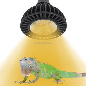 Lampe UVB pour reptiles 10W Blanc UVA + Lumière LED spectre complet Verre de quartz Tortue/Lézard/Serpent Terrarium Vitamine D3 Apport en calcium - Product Image 1